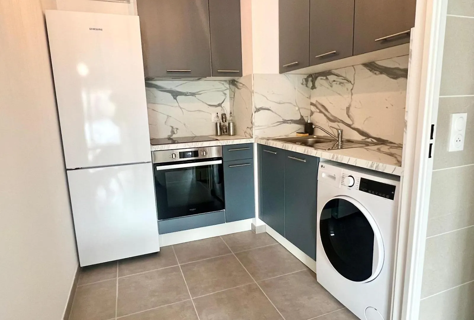 Apartmán Brand New Flat With Terrace And Parc View Nice 0*,  Francie